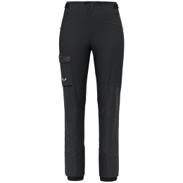 Pantaloni femei Salewa Sella Dst Hyb Pant W negru black out