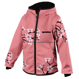 Geacă softshell copii WAMU Pink roz PINK