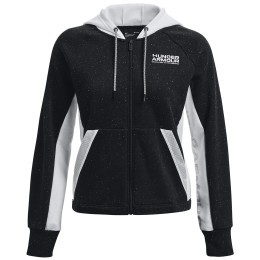 Hanorac femei Under Armour Rival + FZ Hoodie negru