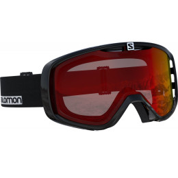 Ochelari de schi Salomon Aksium Black Mid Red