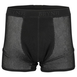 Boxeri funcționali bărbați Brynje of Norway Wool Thermo Boxers negru black