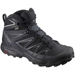 Încălțăminte bărbați Salomon X Ultra 3 Wide Mid GTX® negru Black/indian ink/monument