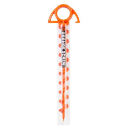 Cuie pentru cort Nite Ize Orange Screw small portocaliu/ Oranžová
