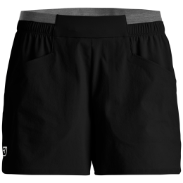 Pantaloni scurți femei Ortovox Trace Shorts W negru Black Raven