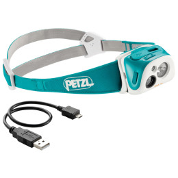 Lanternă frontală Petzl Tikka R+ 170 lm turcoaz
