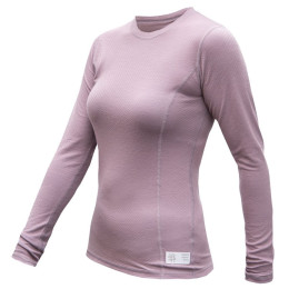 Tricou funcțional pentru femei cu mânecă lungă Sensor Merino DF roz deschis mystic violet