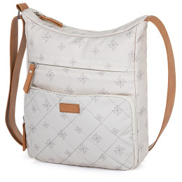 Geantă de umăr Loap Carrie gri