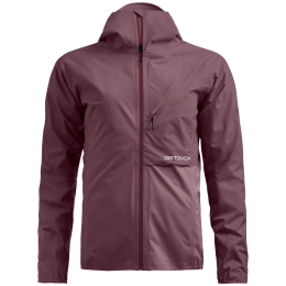 Geacă impermeabilă femei Ortovox Trace 2.5L Jacket W roz Chestnut