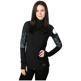 Hanorac femei Drexiss Move Diamond Beach Black