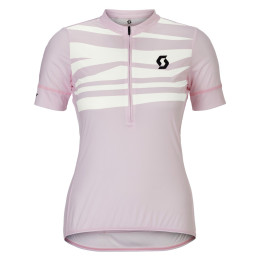 Tricou de ciclism femei Scott Jersey W's Endurance LT SS roz deschis bliss pink