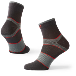 Șosete Zulu Zulu Sport negru/roșu black/red