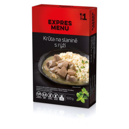 Fel principal Expres menu Krůta na slanině s rýží KM