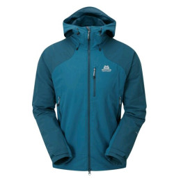 Geacă
			bărbați Mountain Equipment Frontier Hooded albastru deschis Ink Blue/Legion Blue