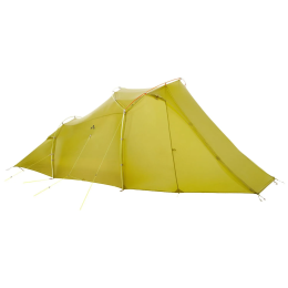 Cort ultraușor de 2 persoane Vaude Ultralight Chapel XT 2P verde deschis wild lime