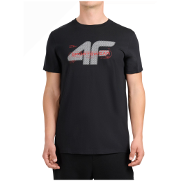 Tricou bărbați 4F Tshirt M3565 negru Deep Black
