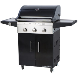 Grătar pe gaz Cadac Entertainer 3 + 1 negru