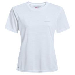 Tricou funcțional femei Craghoppers NosiLIfe SolarShield+ SS T-Shirt alb White