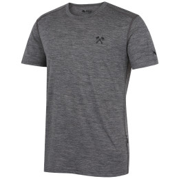 Tricou bărbați Zulu Merino Timber 160 Short Comfy gri grey