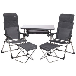 Set pentru camping Crespo Classic Set 213 gri