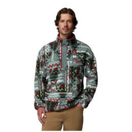 Hanorac bărbați Columbia Helvetia™ II Printed Half Snap Fleece