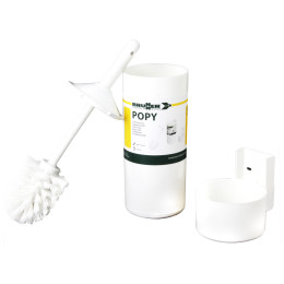 Perie Brunner Popy alb