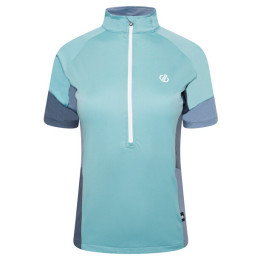 Tricou de ciclism femei Dare 2b CompassionIIJrsey albastru/verde