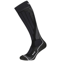 Șosete 3/4 Warg Merino Ski negru/alb Black/White