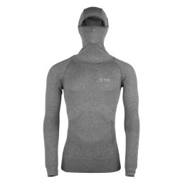 Tricou funcțional bărbați Kilpi Ninja mânecă lungă gri DGY