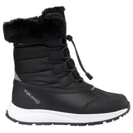 Încălțăminte de iarnă copii Viking Outdoor Footwear Equip Warm WP Zip Black/Granite negru/gri Black/Granite