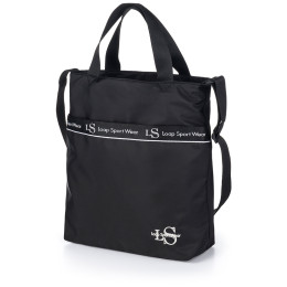 Geantă de umăr Loap Nikko negru/alb