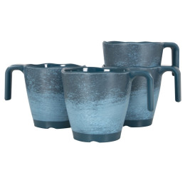 Set căni Gimex Mug dark blue 4 pcs