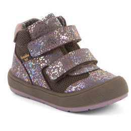 Încălțăminte barefoot all-seasons pentru copii Frodo Ollie Lumi Tex Pink Shine roz pink shine