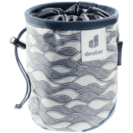 Săculeț pentru magneziu Deuter Gravity Chalk Bag I albastru deschis bone waves-marine