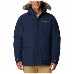 Geacă de iarnă bărbați Columbia Marquam Peak™ Jacket albastru închis