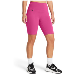 Pantaloni scurți femei Under Armour Motion Bike Short roz AstroPink/Black