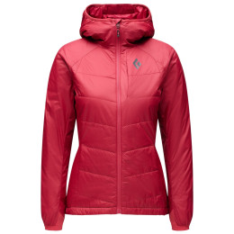 Geacă femei Black Diamond W Solution 2.0 Hoody roșu Mineral Red
