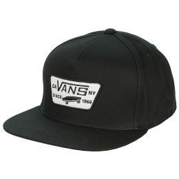 Șapcă Vans Full Patch Snapback negru True Black