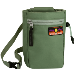 Săculeț pentru magneziu Wild Country Flow Chalk Bag verde green ivy