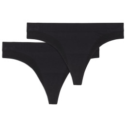 Chiloți femei Puma 3D Knit Sport Strings 2P negru black