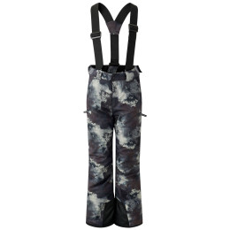 Pantaloni de schi copii Dare 2b Pow II pant negru/gri Distressed Print