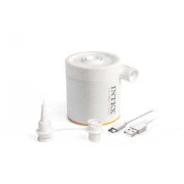 Pompă electrică Intex Quickfill USB150 alb white
