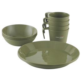 Set de veselă Easy Camp Moss 4 Dine Set verde