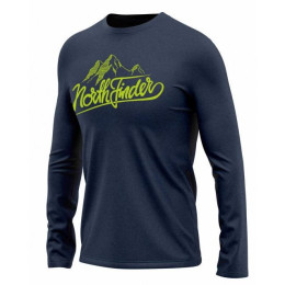 Tricou bărbați Northfinder Karsen albastru