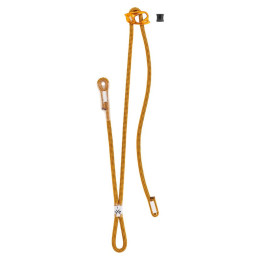 Bucla dubla Petzl Dual Connect Adjust portocaliu Orange