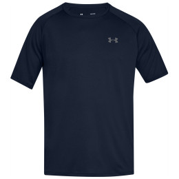 Tricou bărbați Under Armour Tech SS Tee 2.0 albastru/gri închis Academy / / Graphite