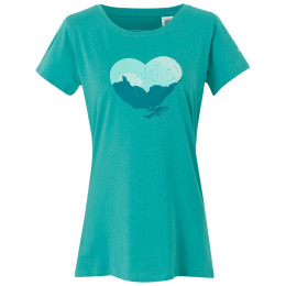 Tricou femei Regatta W Breezed V albastru Turquoise
