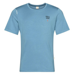Tricou bărbați Chillaz Bozen Vertical Energy albastru deschis Light Blue