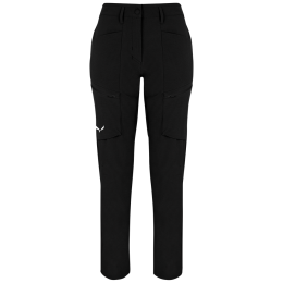 Pantaloni funcționali femei Salewa Puez Dst W Cargo Pants negru black out