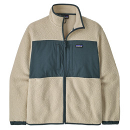 Hanorac bărbați Patagonia M's Retro Pile Patch Jkt bej/verde Pelican