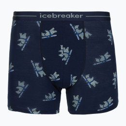 Boxeri funcționali bărbați Icebreaker Men M 150 Anatomica Boxers BearTourAOP